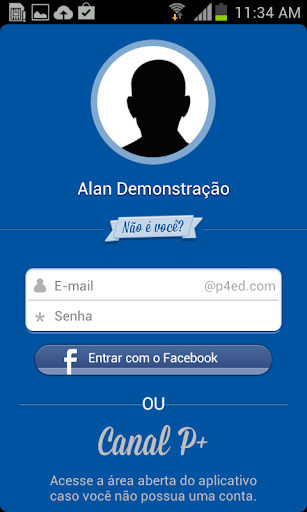 Android application Edros Student screenshort