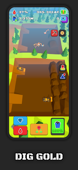 Gold Rush: Gold Valley 1.1.5 APK + Mod (Remove ads) for Android