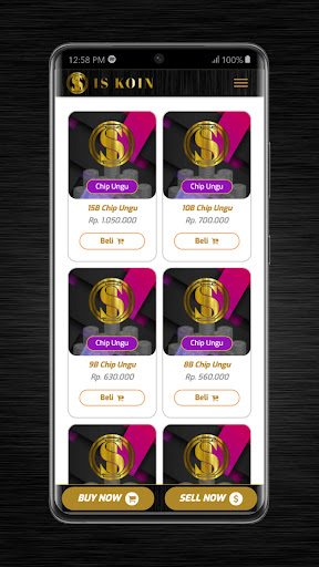 IS Koin - Jual Beli Chip Screen 3