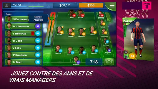 Pro 11 - Football Manager Game