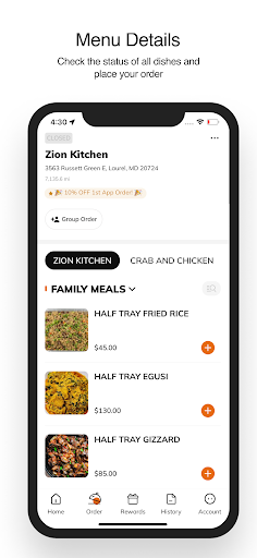 Zion Kitchen Screen 2