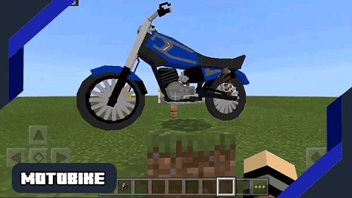 Moto Yamaha Bike Mod for MCPE