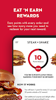screenshot of Steak 'n Shake