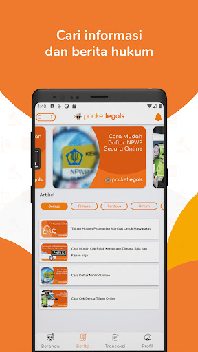 Pocketlegals Screen 2