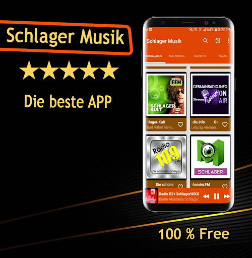 Android application Schlager Music screenshort