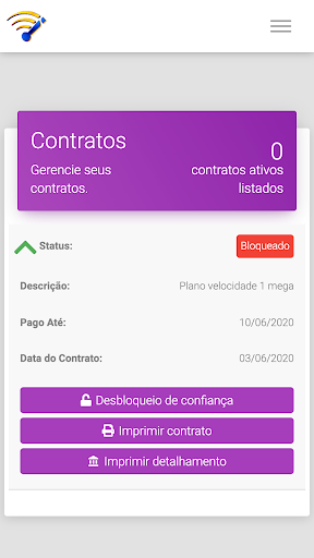 Interface Telecom Screen 3