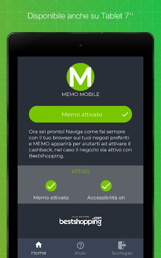 Memo Assistente Cashback Screen 3