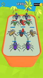Merge Scary Spider Train