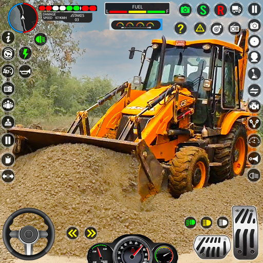 JCB Excavator Games: JCB Games logo