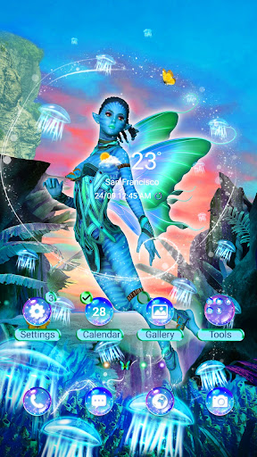 Android application Fantastic World - Wallpaper screenshort
