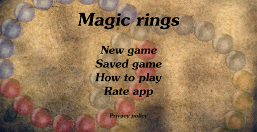 Android application Magic Rings screenshort
