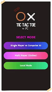 Tic Tac Toe vs AI Tour