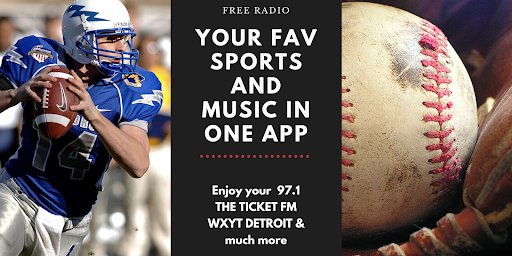 Android application 97.1 The Ticket Detroit Radio screenshort