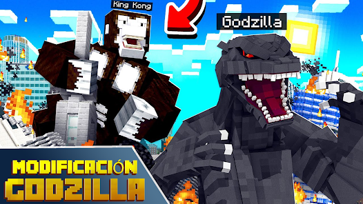 Screenshot 3 Modificaciones d Godzilla MCPE android