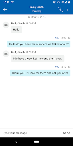 Business Voice Screen 3