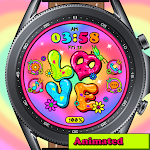 Cover Image of Baixar Lovely Peace Heart_Watchface  APK