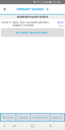 OMC Employees CU Mobile Screen 3