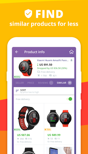 AiHelper: Sales and Parcels Screen 3