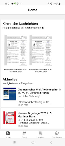 Android application Tinnen screenshort