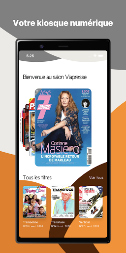 Android application Salon Presse screenshort