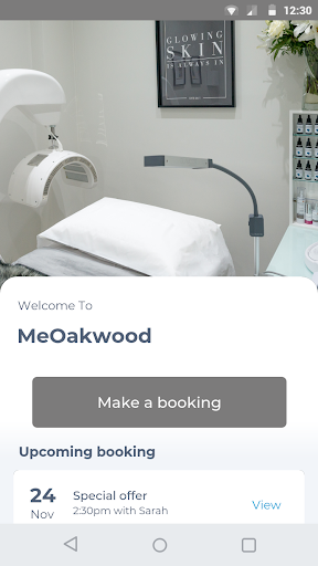 Android application MeOakwood screenshort