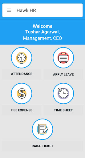 Android application HRStop Enterprise screenshort