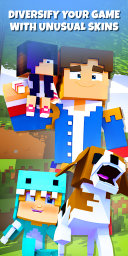 Android application Baby Skins for Minecraft screenshort