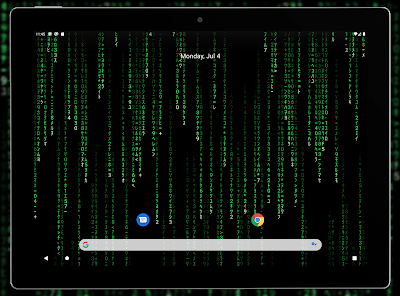 Captura de Pantalla 7 Matrix TV live wallpaper android