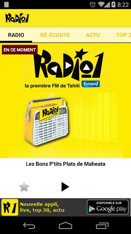 Radio 1 Tahiti - 3.10 - (Android)