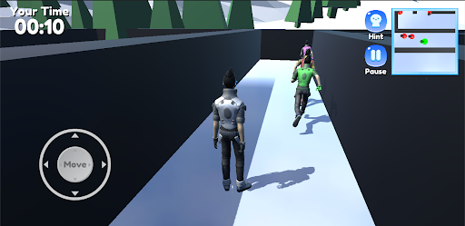 Android application 3D Maze : The Labyrinth screenshort