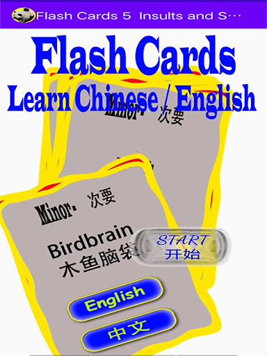 CN/EN Flash Cards 5 - Insults Screen 2