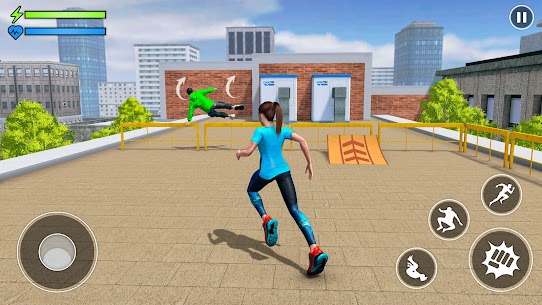 Go Up Go Down: Parkour Rooftop 4