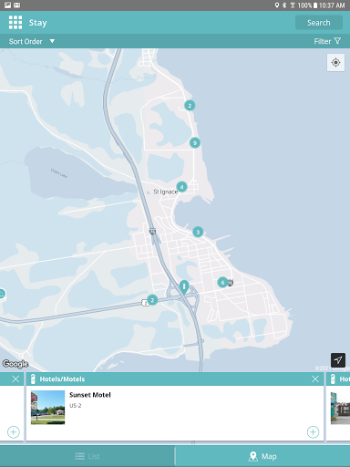 Screenshot of Discover St. Ignace