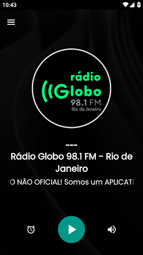 Rádio Globo 98.1 FM - RJ Screen 2
