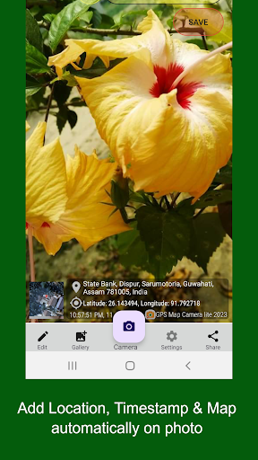 Android application GPS Map Camera Pro 2023 screenshort