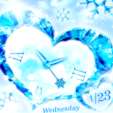 Crystal Heart  Live Wallpaper icon