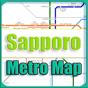 Sapporo Japan Metro Map Offlin