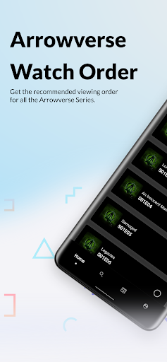 Android application Arrowverse Watch Order Pro screenshort