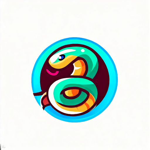 Classic snake logo