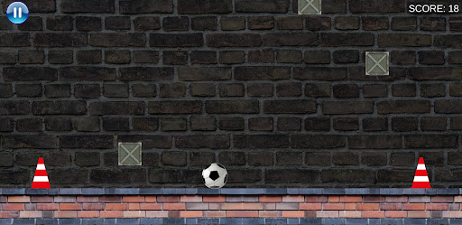 soccer ball roll Screen 2