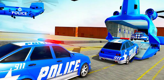 Police Car Transport：Cop Games