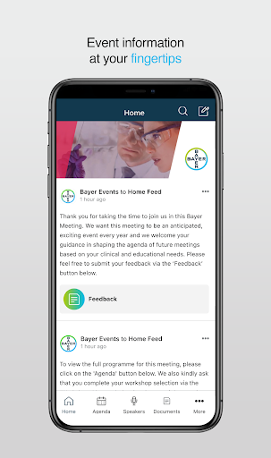 Bayer UK Events Screen 3