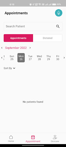 MyClinicO Screen 3