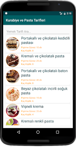 İnternetsiz Kurabiye ve Pasta  Screenshot 3 - AppWisp.com
