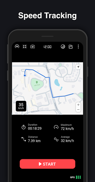 GPS Speedometer : Odometer HUD 10.5 APK + Mod (Unlocked / Pro) for Android