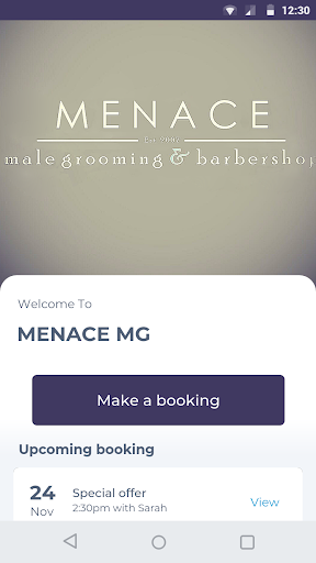 Android application MENACE MG screenshort