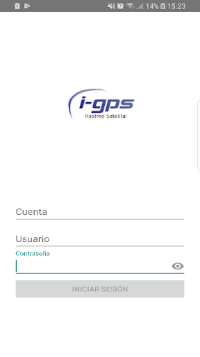 Android application i-GPS Mobile Monitoreo en tiem screenshort