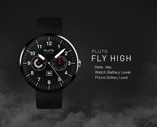 Fly High watchface by Pluto