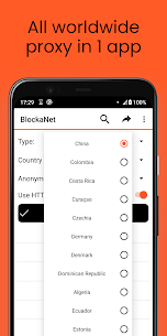 BlockaNet Proxy List v1.73 Mod APK 2