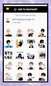 BTS Army Stickers para WA